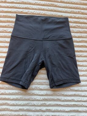 lululemon athletica Black High-Rise Bike Shorts